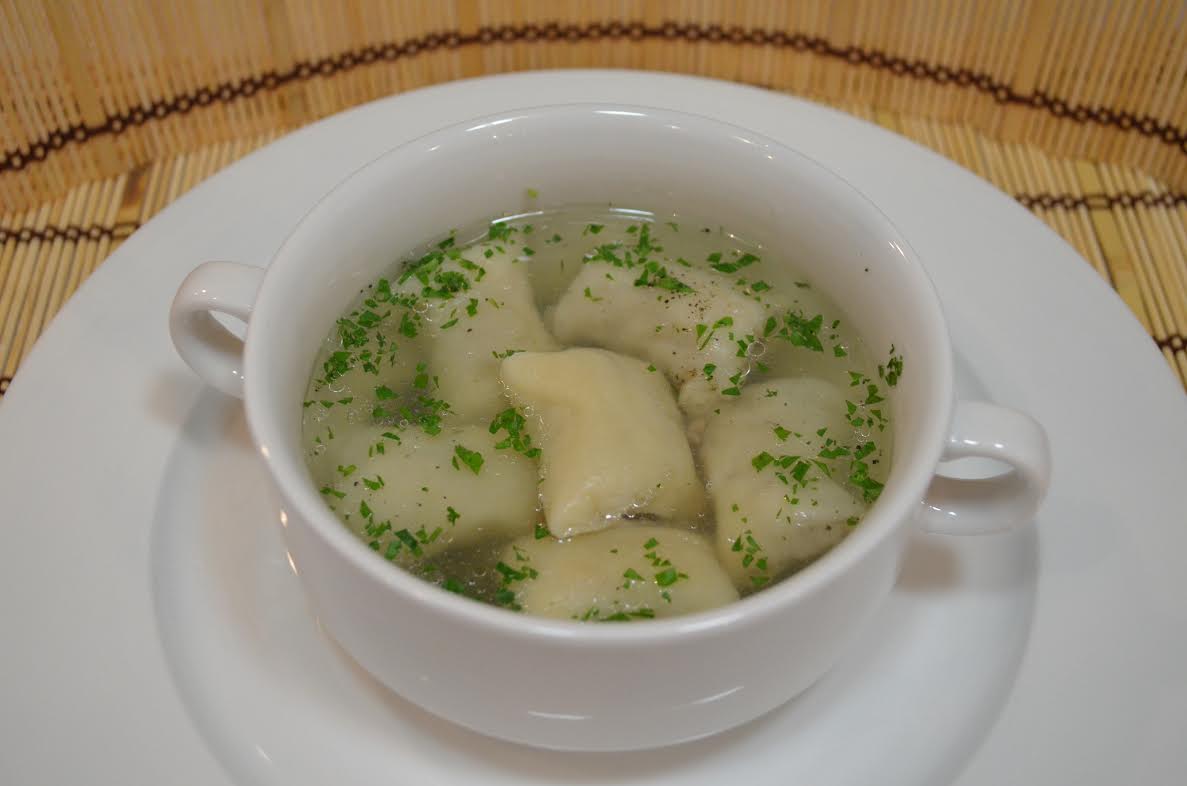 Zupa z „leniwych” pierogów