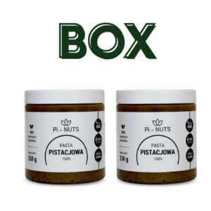 BOX 1 - 2x pasta pistacjowa 250g