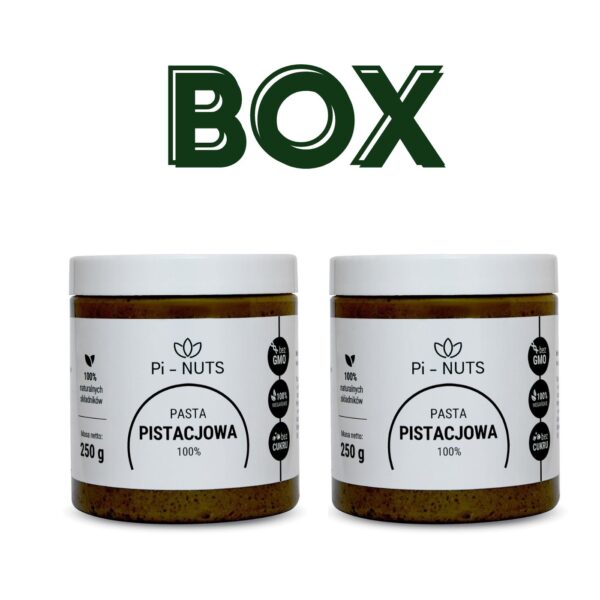 BOX 1 - 2x pasta pistacjowa 250g