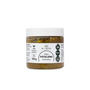 Pasta pistacjowa crunchy 100% 100g